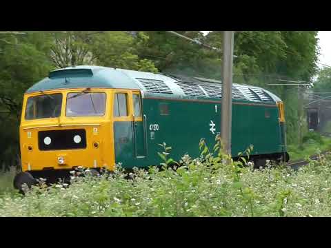 47270 0z42 Carnforth Steamtown - Burton Ot Wetmore Sidings, 9th June 2022