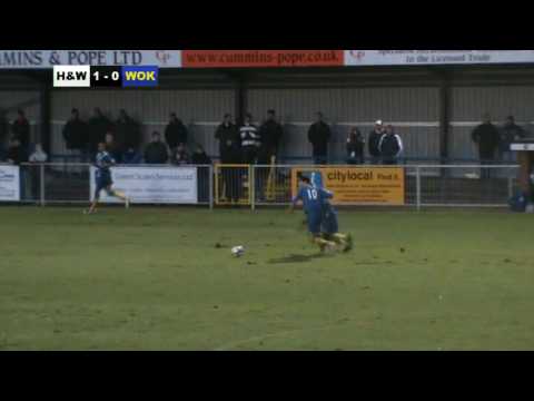 (26/12/09) Havant & Waterlooville 1-1 Woking (Match Highlights)
