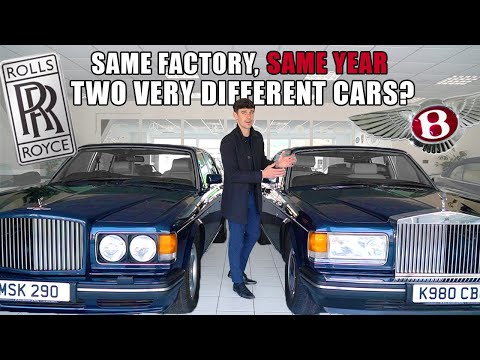 Bentley Turbo R vs Rolls-Royce Silver Spirit 2 (1992) | A Battle of British Elegance