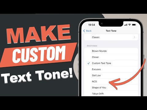 How to Create Custom Text Tone on iPhone and Set Any Song as Custom Text Ringtone? (FREE)