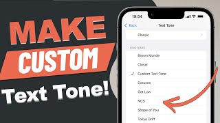 How to Create Custom Text Tone on iPhone and Set Any Song as Custom Text Ringtone (FREE)