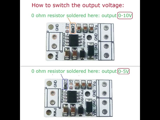 Vídeo relacionado con Ausla Módulo Conversor Digital de Voltaje a PWM, 0-5V/0-10V, Frecuencia 2KHz-20KHz