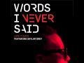 Lupe Fiasco - Words I Never Said Ft. Skylar Gray ...