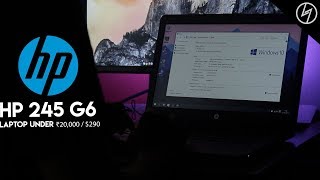 Best Laptop under ₹20,000 / $290 - HP 245 G6 | CreatorShed