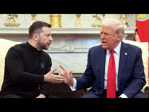 Trump, Vance and Zelensky Get In Heated Exchange Over Russia Peace Deal