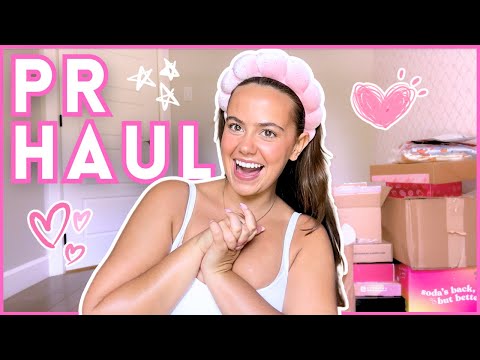 PR HAUL UNBOXING (giveaway)