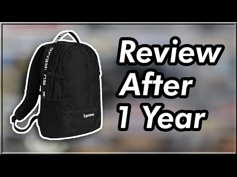 Supreme SS18 Backpack Review | 1 Year Later