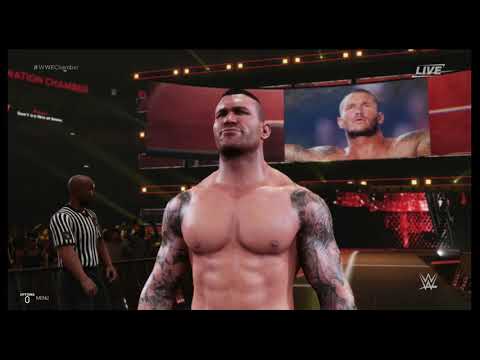 WWE 2K19 6-Man Elimination Chamber gameplay (Xbox One, PS4)