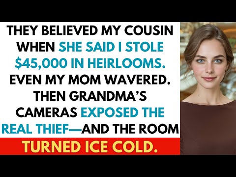 My Cousin Framed Me for STEALING Grandma’s Heirlooms—Until Her Hidden Cameras Exposed the Truth