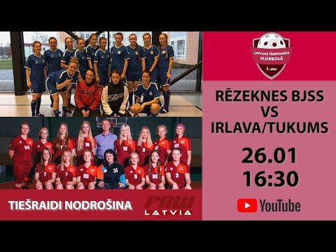 Sieviešu 1.līga: Rēzeknes BJSS - Irlava/Tukums (26.01.2019)