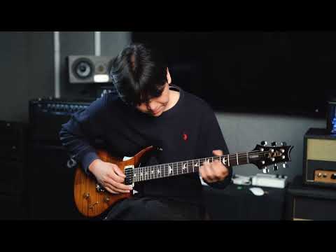 Электрогитара PRS S2 CUSTOM 24 (BLACK AMBER) S2080715 - фото 2 - id-p2618876987