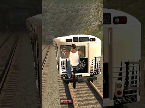 💥🛑CJ train 😲#gta5 #shortsfeed #gta #trending #gtaonline #gaming #gtasanandreas #ps5 #shorts #cj