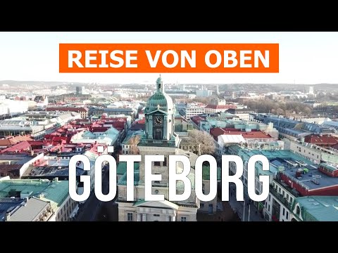Göteborg, Schweden | Stadt, Urlaub, Orte, Reise, Übersicht | Video 4k Drohne | Göteborg was zu sehen