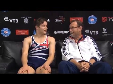 Kristof Willerton GBR run 2 2015 Tumbling World Final
