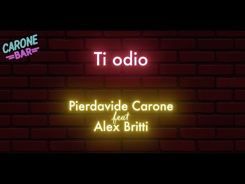 Pierdavide Carone (feat. Alex Britti) - Ti odio (Official Video)
