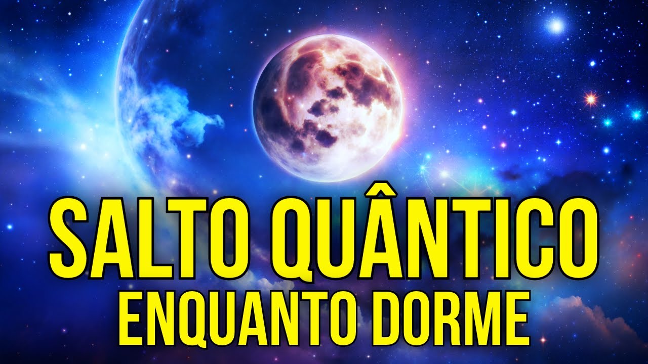 O SALTO QUÂNTICO MAIS PODEROSO DE TODOS OS TEMPOS | Meditação Enquanto Dorme