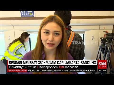 Sensasi Melesat 350Km/Jam Dari Jakarta-Bandung | REDAKSI PAGI (24/06/23)