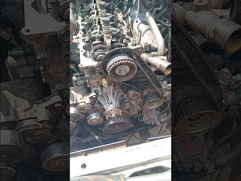 Timing mark of toyota 2kd engine #gariautocare #automobile #magariautomotive #mechanic