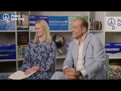 Interview with Kees Kruythoff and Emelie Norling for the #PeaceOneDay #WorldFoodDay Broadcast.