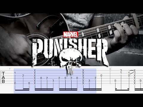 How to Play Frank's Choice | THE PUNISHER (Guitar Chords Tutorial) Theme Soundtrack - Tyler Bates