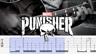 How to Play Frank's Choice | THE PUNISHER (Guitar Chords Tutorial) Theme Soundtrack - Tyler Bates