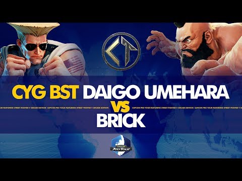 CYG BST Daigo Umehara (Guile) vs Brick (Zangief) - CELTIC THROWDOWN 2019 Pools - CPT 2019