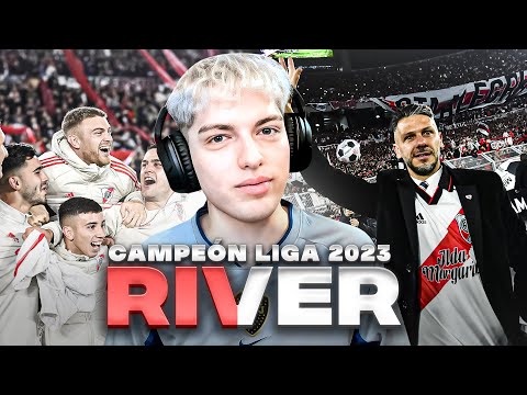 DAVOO XENEIZE REACCIONA A RIVER CAMPEON DE LA LIGA ARGENTINA 2023