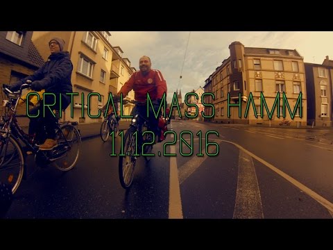 Critical Mass Hamm, 11. Dezember 2016 [FULL HD]