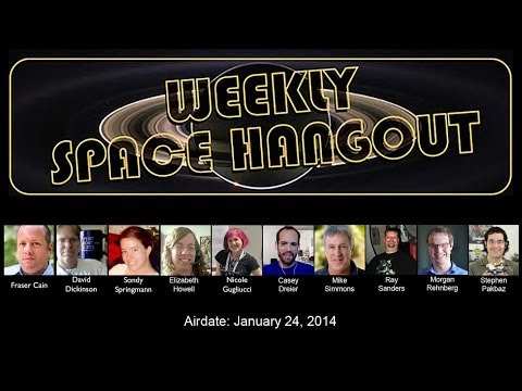 01/24/14--Weekly Space Hangout - LEGO Mars Rover, the Supernova!