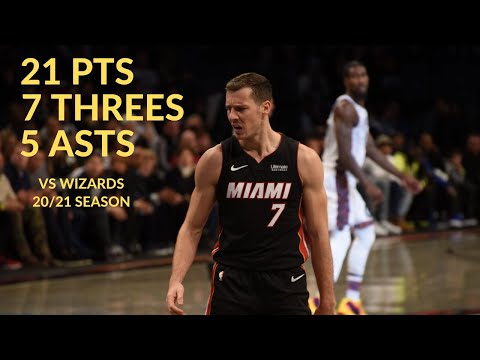 Goran Dragic 21 Pts 7 Threes 2 Rebs 5 Asts Highlights vs Washington Wizards | NBA 20/21 Season
