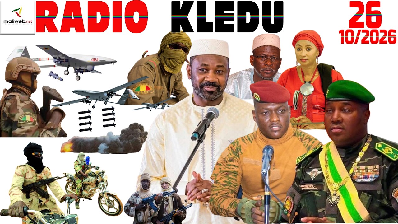 La Revue de Presse de la RADIO KLEDU du 26 Octobre 2026