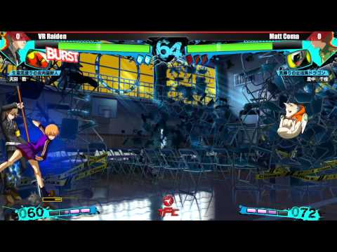 The Fall Classic 2014 Persona 4 Arena Ultimax VR Raiden vs Matt Coma