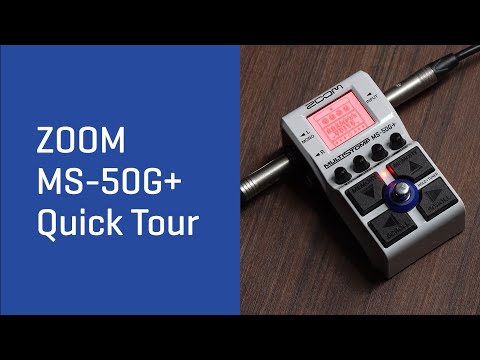 Гитарный процессор / педаль эффектов Zoom MS-50G+