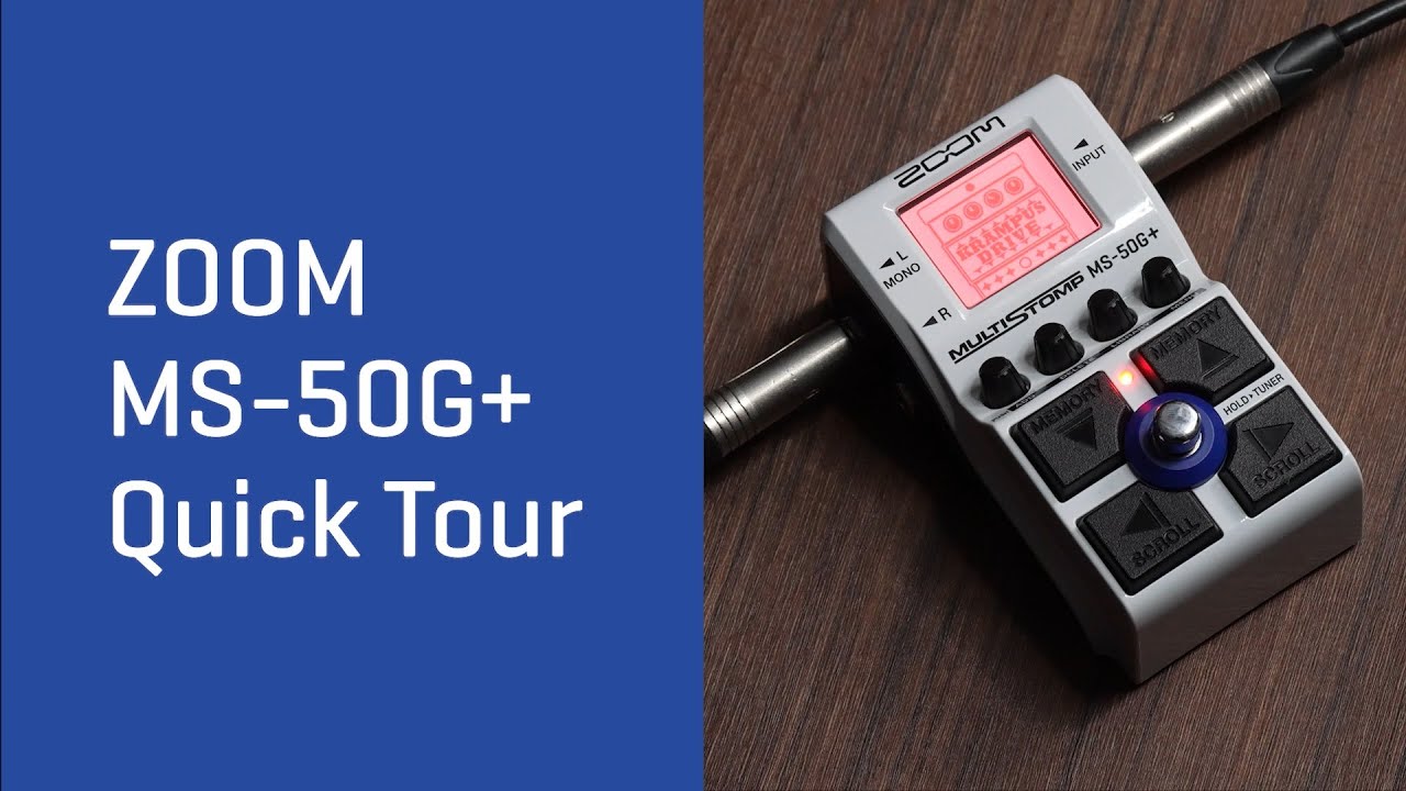 Zoom Pedale MS-50G+
