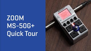 Zoom MS-50G+ MultiStomp Video