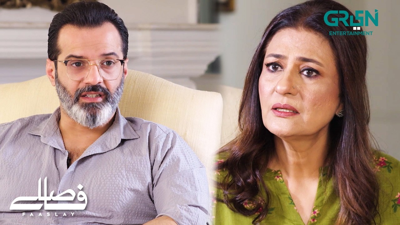 Aik Larki Jayegi Tou Dusri Ayegi Na | Faaslay | Ali Ansari - Saboor Aly | Green TV