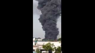 preview picture of video 'Fire at Tuas Avenue 10 (8 November 2013)'