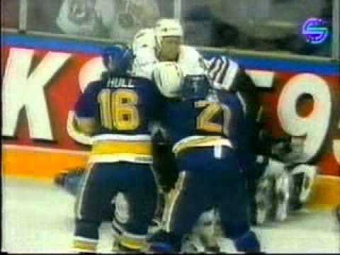 Chicago Blackhawks vs. St. Louis Blues BRAWL