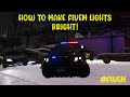 How To Install Brighter Emergency Lights Into FiveM 2023