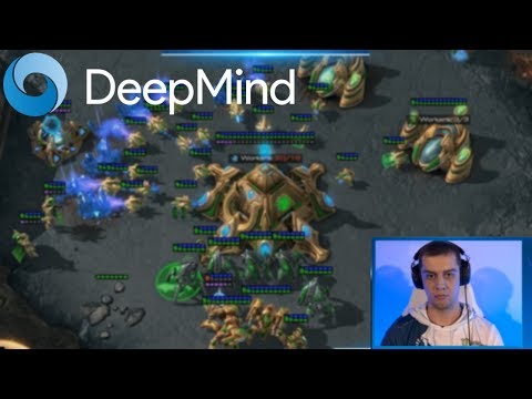 DeepMind challenges Starcraft 2 Pro - AlphaStar (AI) vs MaNa