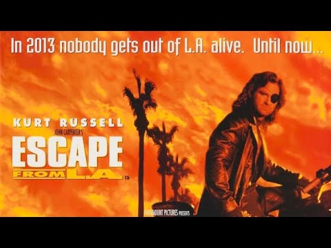Official Trailer - JOHN CARPENTER'S ESCAPE FROM L.A.  (1996, Kurt Russell)