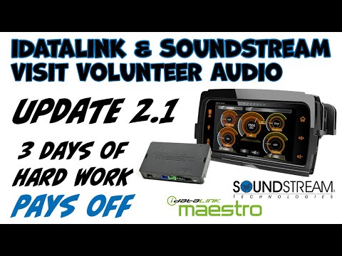 Soundstream Reserve HDHU14Si Maestro Update 2.1 for Harley Davidson® - 3 Days of Hard Work Pays Off
