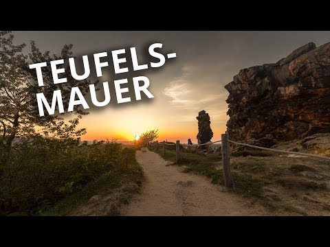 Teufelsmauer bei Weddersleben (Thale) im Harz das Walpurgis-Special