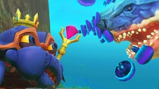 GIANT KING CRAB SHOOTS JELLYFISH - Feed and Grow Fish - Part 109 | Pungence