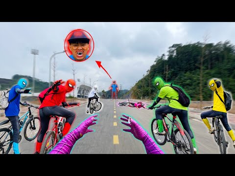 6 Spider-Man Bros Meet Serbian SECURITY Dancing in an ABANDONED RESORT ( POV Tense )