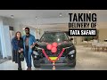 TAKING DELIVERY OF NEW TATA SAFARI