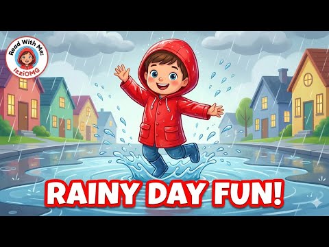 The Red Raincoat | Storyberries Read Aloud | Learn English for Kids | IzziOMG