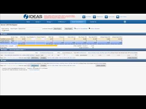 Using RPE2 for Server Consolidation Analysis
