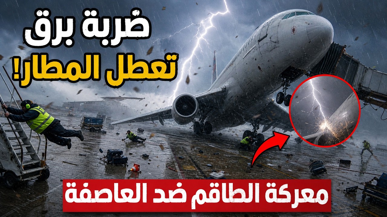وثائقي امن المطارات | الطقس انقلب فجأة… والمهندسون واجهوا أخطر تحدٍ في المطا