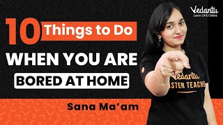10 Things To Do When You Are Bored At Home | Creative Ideas By Sana Ma